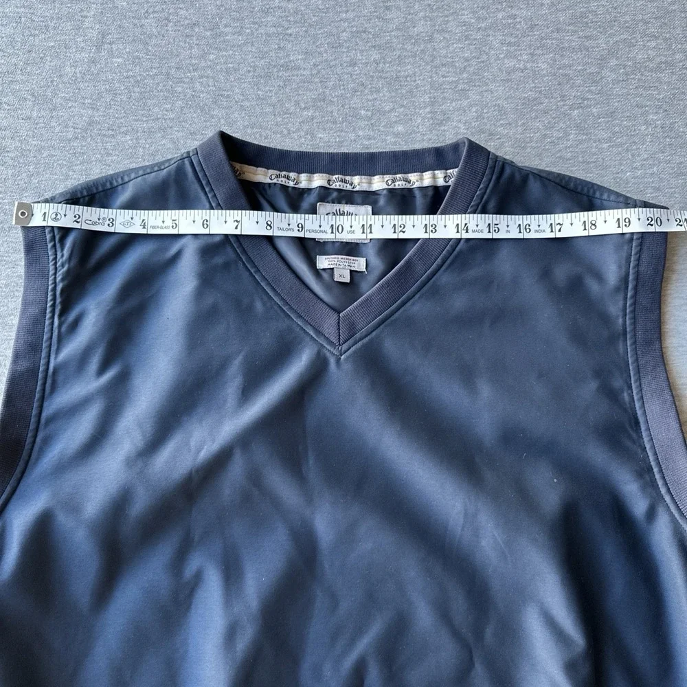 Callaway Golf Sport Outerwear Vest Navy Size XL